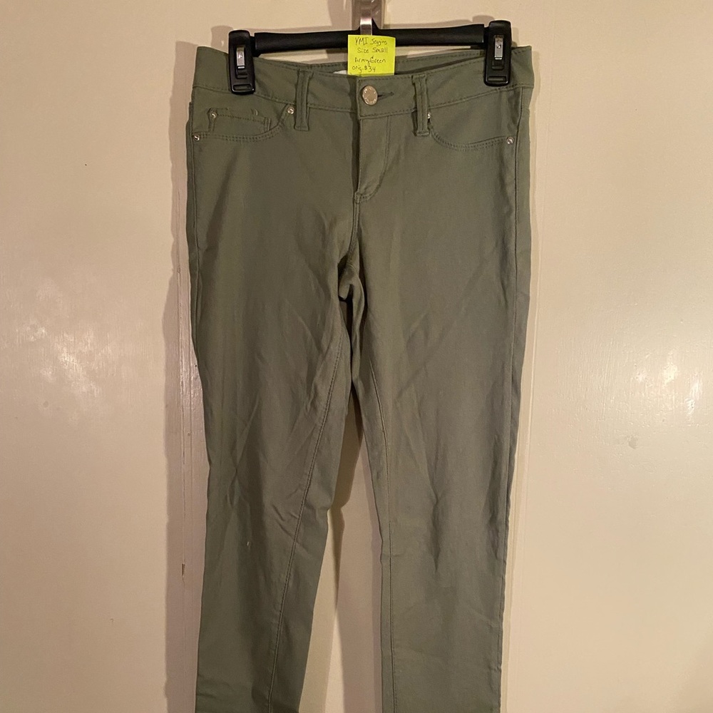 YMI Jeggins Small Army Green